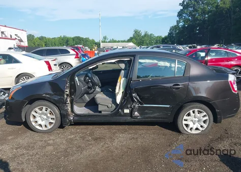 2011 Nissan Sentra 2.0S from USA, damaged, VIN 3N1AB6AP0BL686837